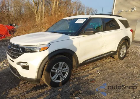 2020 Ford Explorer Xlt z USA, uszkodzony, nr VIN 1FMSK8DH7LGB40071